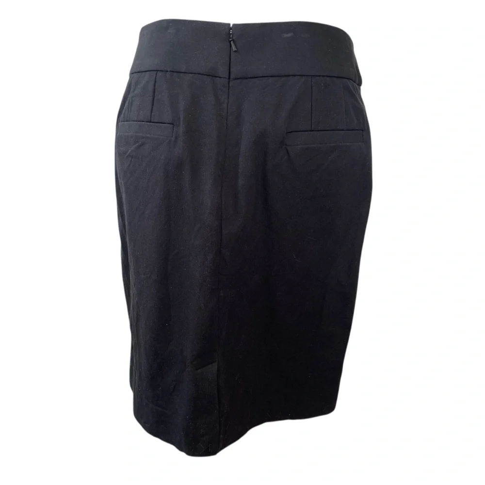 ❤️ Banana Republic Black Stretch Ponte Pencil Skirt